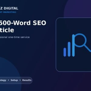 1,500-Word SEO Article