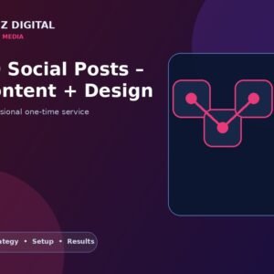 10 Social Posts – Content + Design